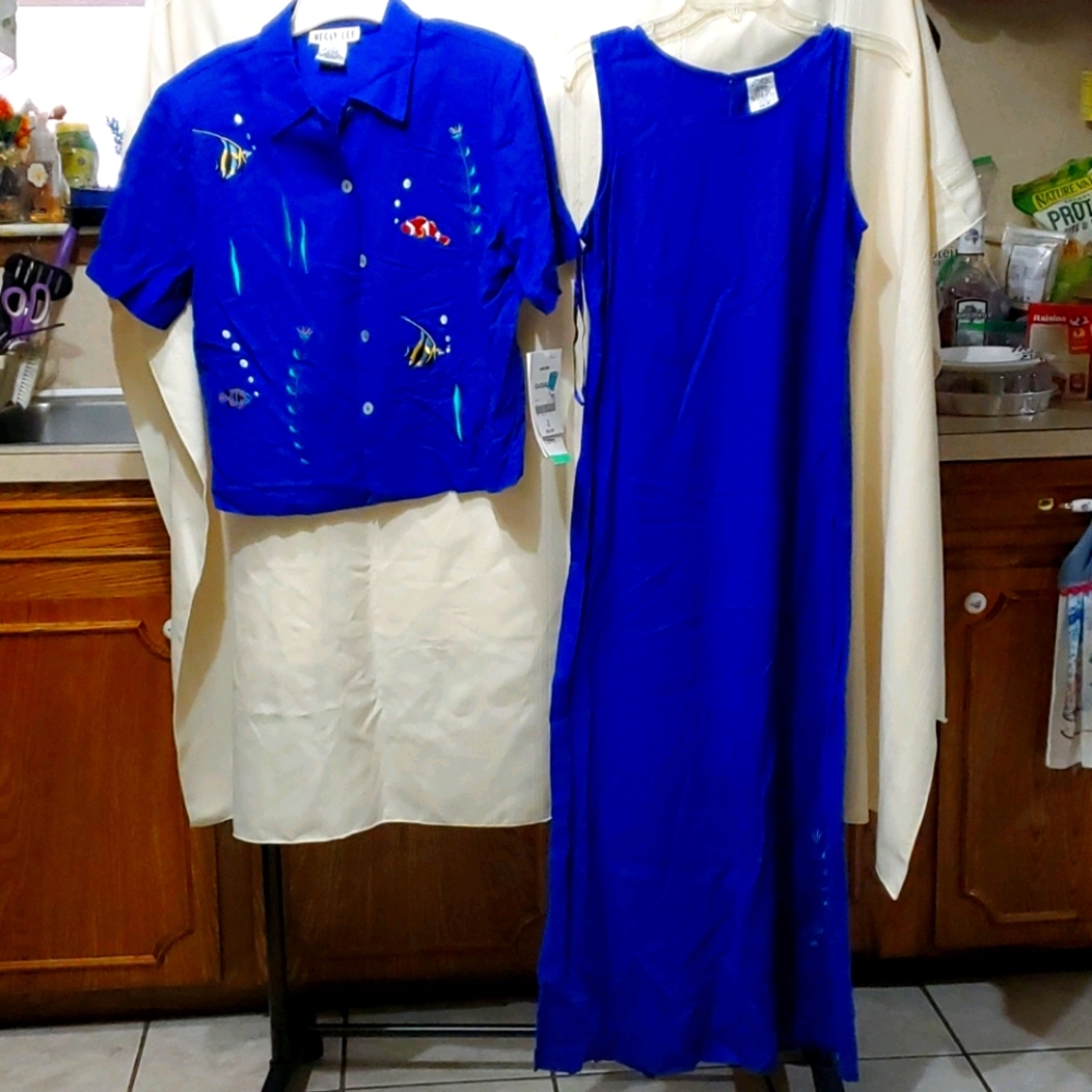 2Pc Women's Maxi Dress